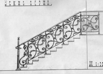 Кованые перила 7